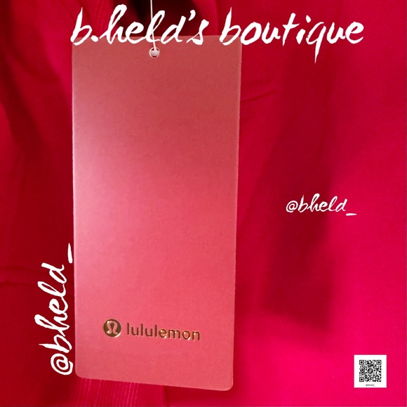 lululemon Lunar New Year Scuba Oversized Half-Zip Hoodie Dark Red Size XS/S NWT - Picture 4 of 15